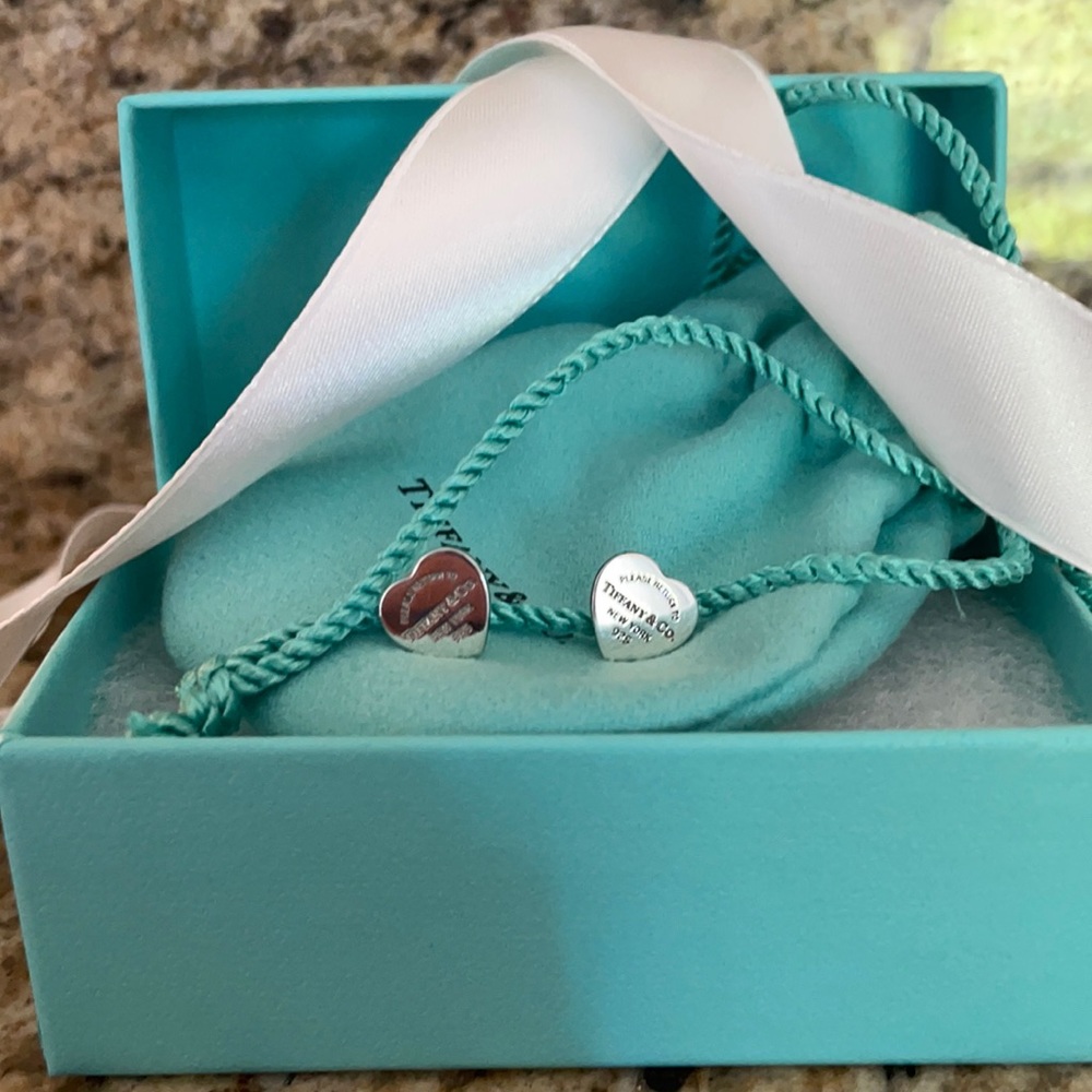 Tiffany & Co. heart tag stud earrings